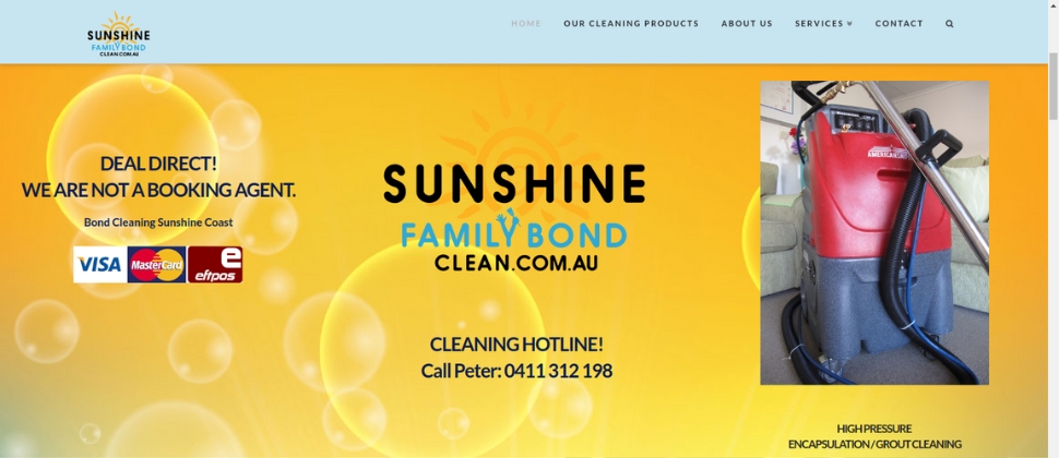 Sunshine Family Bond Cleaning