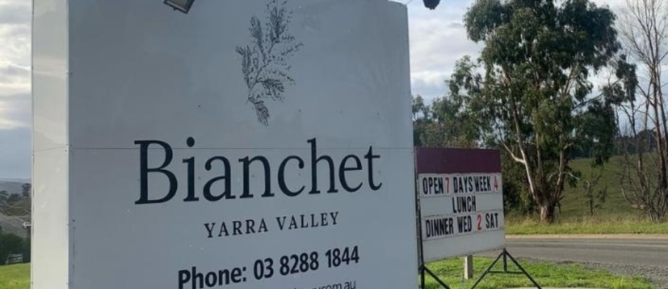 Bianchet Yarra Valley Restaurant & Events